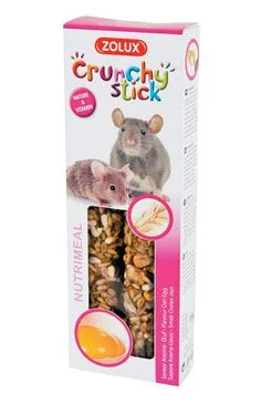 Pochoutka CRUNCHY STICK myš oves vejce