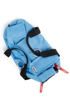 Bolsa de sujeción para animales pequeños azul claro talla S BUSTER