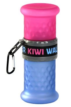 Botella de viaje 2en1 rosa y azul 750+ Kiwi Objem 500ml