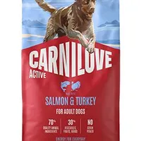 Carnilove Dog Active Dry Salmon&Turkey AB Gramáž 1,5kg, Stáří Adult