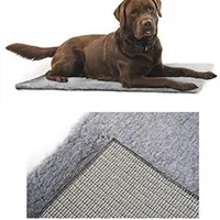 Colchoneta VetBed antideslizante 150x75 cm gris Kruuse