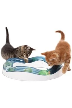 Cat Toy Mountain Ball Track with Ball Plastic