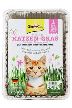 GimCat Katzen Gras kočičí tráva s luční vůní Gramáž 150g