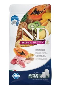 N&D TROPICAL SELECTION DOG Puppy M L Lamb Gramáž 2kg