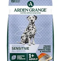Arden Grange Dog GF Sen. Oc. White Fish&Potato 12 kg Stáří Adult
