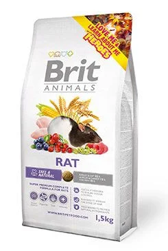 Brit Animals Rat Gramáž 1,5kg