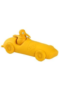 Juguete perro CIGAR látex con pitido naranja Kiwi Rozměr 19cm