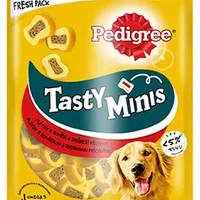 Snack Tasty Minis Chewy Slices vacuno y aves Gramáž 155g
