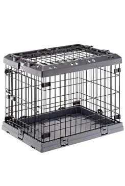 SUPERIOR 60 Folding Dog Crate Grey FP