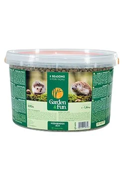 GARDEN FUN food for wild hedgehogs, bucket Gramáž 1,6kg
