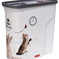 Kontejner na suché krmivo kočka Gramáž 1kg, Objem 2l