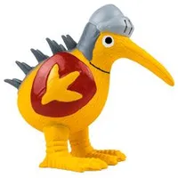 Juguete para perro KNIGHT látex con pito naranja Kiwi Rozměr 13cm