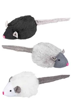 Cat Toy Microchip Mouse with Sound and Catnip TR Rozměr 6cm