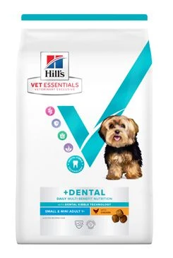 Hill's Can. VE MB Dental Small&Mini Chicken Gramáž 2kg, Stáří kočky Adult