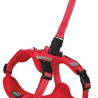 Arnés para perro con correa CLIP&GO rojo XS Rozměr 2m