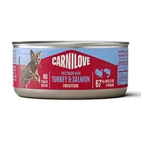 Cat Can Paté Turkey & Salmon Kittens Gramáž 100g