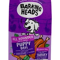 Barking Heads All Hounder Puppy Days Turkey Gramáž 6kg