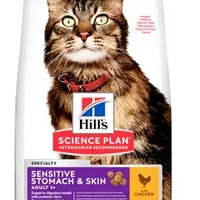Hill's Fel. SP Sensitive Stomach & Skin Chicken Gramáž 1,5kg, Stáří Adult