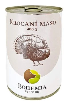 BOHEMIA MASO Pavo en su propio jugo Gramáž 400g