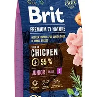 Brit Premium Dog by Nature Junior S Gramáž 3kg