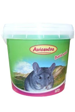 Písek pro činčily kyblík Gramáž 1,5kg