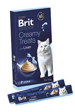 Cat by Nature Creamy Treats Liver 6x15g