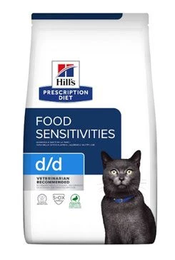 Hill's Fel. PD D D Food Sensitiv Duck&Green Pea Gramáž 1,5kg