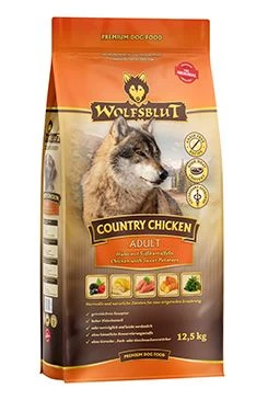 Wolfsblut Dog Country Chicken Gramáž 12,5kg, Stáří Adult
