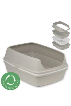 Arenero para gatos Lift to Sift con rejilla Jumbo 57x43x27 cm