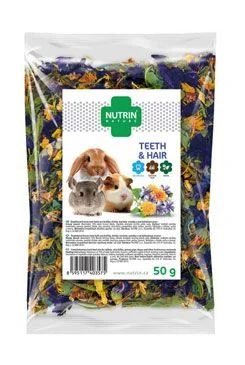 Nutrin Nature Teeth&Hair Hlodavec Gramáž 50g