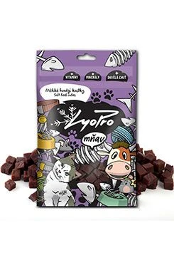 Snack para gatos liofilizado Tiernos taquitos de ternera Gramáž 70g