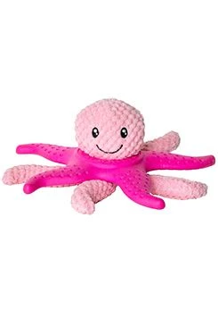Dog Toy OCTOPUS & STARFISH plush TPR pink Kiwi Rozměr 27cm
