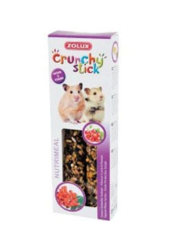 Pochoutka CRUNCHY STICK křeček rybíz jeřabina