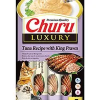 Cat Luxury Tuna Recipe with King Prawn 4x14g