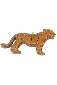 Dog Toy Small Tiger Natural Leather 15x20cm