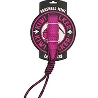 Dog Toy SEASHELL MINI Floating TPR Pink Kiwi