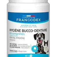 Chewable Toothpaste Tablets for Dogs & Cats 60 tabs