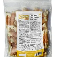 Dog treat Chicken with calcium bone Gramáž 500g