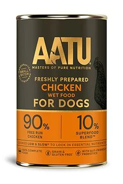 AATU Dog Chicken konz Gramáž 400g