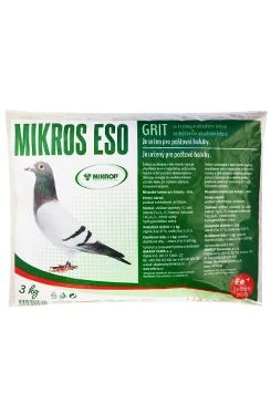 Mikrop ESO GRIT with iron for racing pigeons Gramáž 3kg