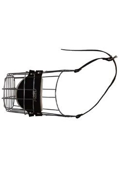 Bozal metálico CHOPO para Schnauzer Gigante, Briard y Bobtail – galvanizado