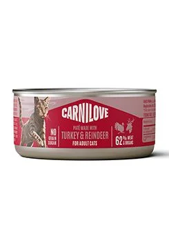 Cat Can Paté Turkey & Reindeer Gramáž 100g