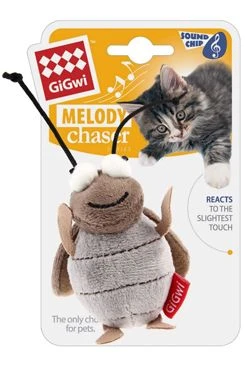 Juguete para gato GiGwi Melody Grillo con chip de sonido