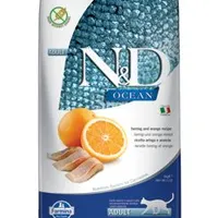N&D OCEAN CAT Herring & Orange Gramáž 5kg, Stáří Adult