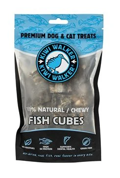 Kiwi Air-Dried Fish Skin Cube Treats Gramáž 100g