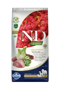 N&D Quinoa DOG Digestion Lamb & Fennel M L Gramáž 7kg