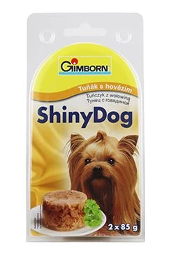 Gimborn ShinyDog lata atún y ternera 2x85g