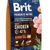 Brit Premium Dog by Nature S+M Gramáž 15kg, Stáří Senior