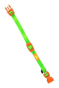 Nylon Collar CLUB C 32cm x 10mm Green FP Počet 1ks