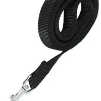 Vodítko pes SOFT nylon černá Rozměr 1m